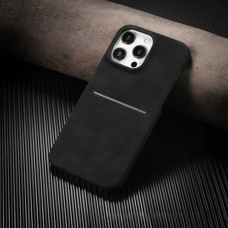 Sheepskin Business Drop-Resistant Phone Case